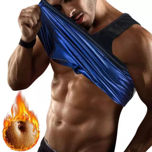 Sauna Vest Hommes & Femmes Minceur Néoprène Débardeur Thermique F `