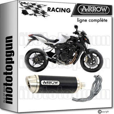 Termignoni MV09080TVT POT LIGNE TERMIGNONI MV AGUSTA BRUTALE B3 675-800 RIVALE 2018 CONICA 