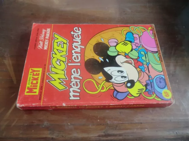 Mickey Parade  MICKEY MENE L'ENQUETE 1433 BIS 1979 Le journal de mickey