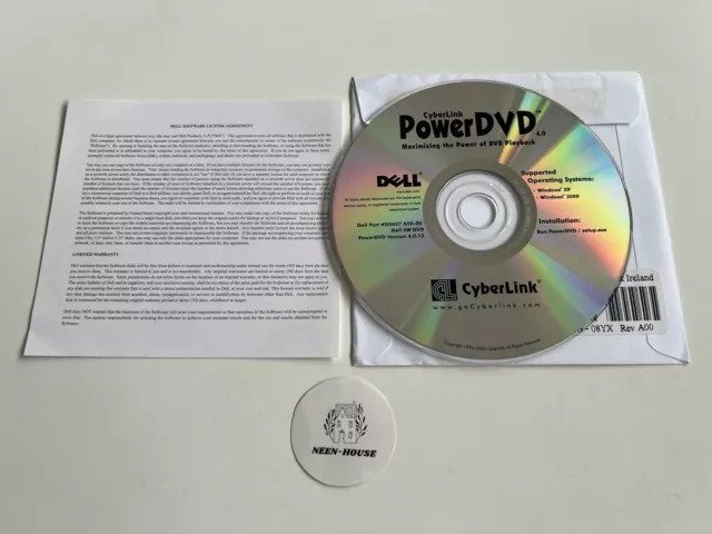 CYBERLINK POWERDVD - Logiciel PC OEM Dell - EN - 1 CD - 2003 2