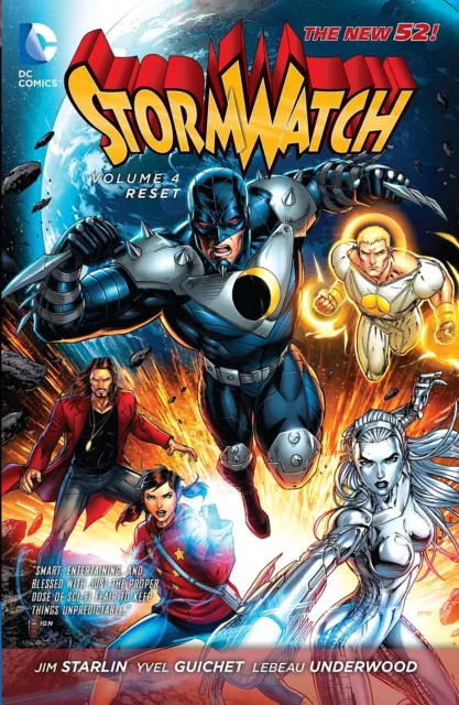 Stormwatch Volume 4: Reset TP (The New 52) (Stor, Starlin, Jim, New