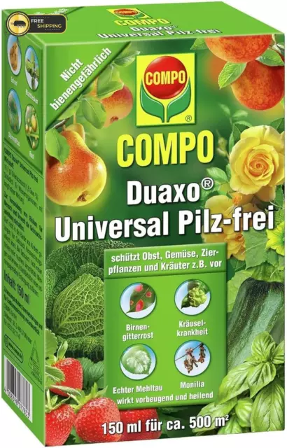 COMPO Duaxo Universal Pilz-Frei - Fungizid - Bekämpft Pilzkrankheiten - Für Gesu