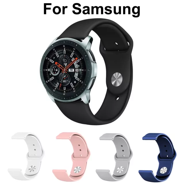For Samsung Galaxy Watch Active 2 40mm/44mm Watch Band Silicone Sport Strap