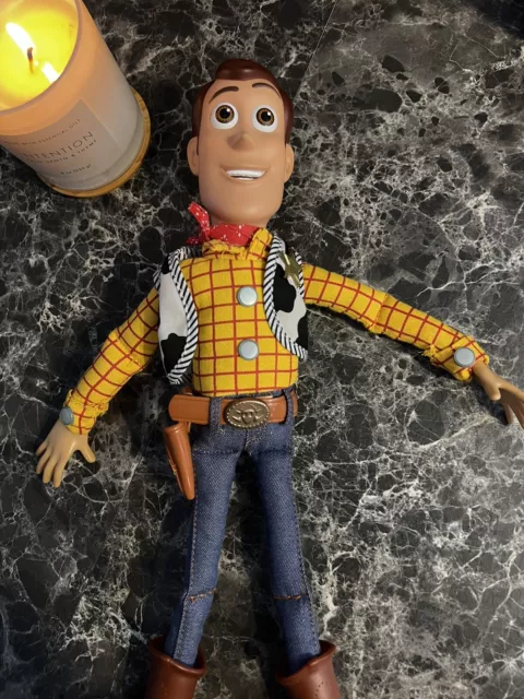 DISNEY TOY STORY 4 Woody Pull String Talking 16 Doll Bonnie WORKS No Hat  $16.99 - PicClick