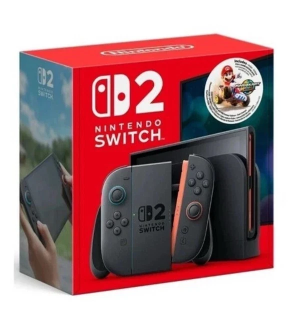 NINTENDO SWITCH 2 Mario Kart World Console Bundle PRE-ORDER CONFIRMED ...