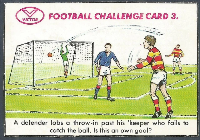 D C Thomson Football Challenge- #03 & 16