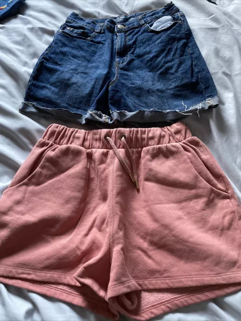 Girls shorts bundle, age 12-13 years. Next, Primark