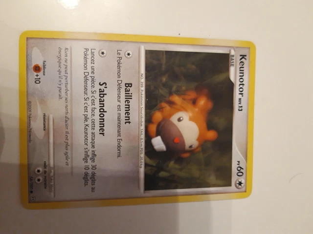 CARTE POKEMON 54/100 Keunotor Niveau 13 PV 60 EUR 3,00 - PicClick FR