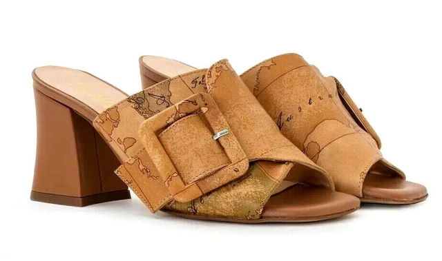Alviero martini 1° Class Z 0532 8391 Slippers Mules Shoes From Thread Woman