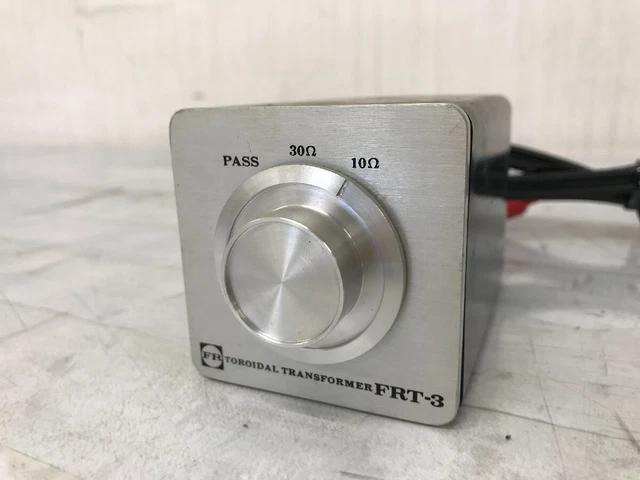 Transformateur Pas à Pas Fidelity Research XF-1 - Pour équipement Audio - Noir