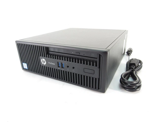 HP ProDesk 400 G3 SFF Intel Core i3-6100 @ 3.70GHz 8GB RAM 2x 250GB SSD DVD-RW