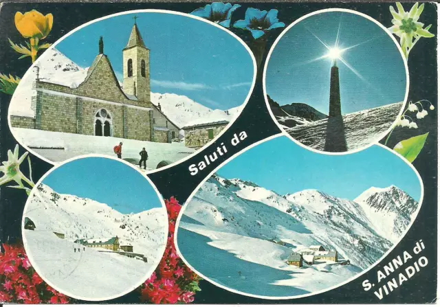 Sant'Anna di Vinadio (Cuneo) Santuario S. Anna, Vedute Invernali, Vues en Hiver