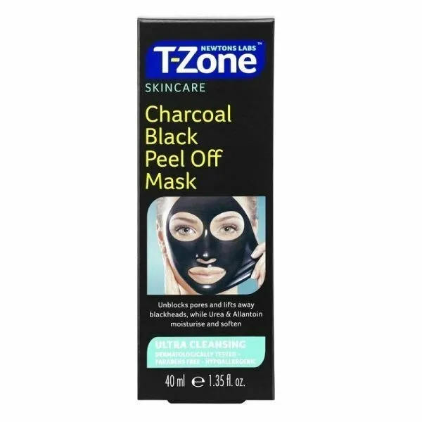 T-Zone Skincare Charcoal Peel Off Mask Ultra Purifying& Cleansing Face Mask 40ml