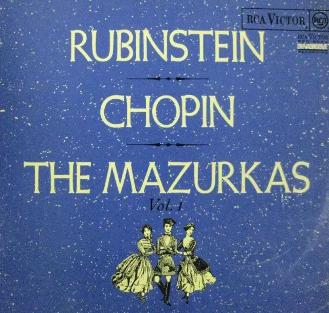 Chopin(Vinyl LP)The Mazurkas Vol.1-UK-SB 6702-RCA-Ex/VG+