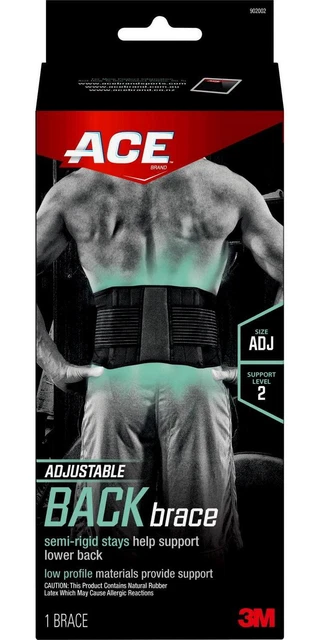 Soporte trasero ajustable marca ACE, negro, de bajo perfil