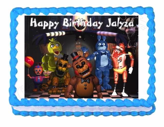 CAKE TOPPER FNAF Five Nights At Freddy's $10.00 - PicClick AU