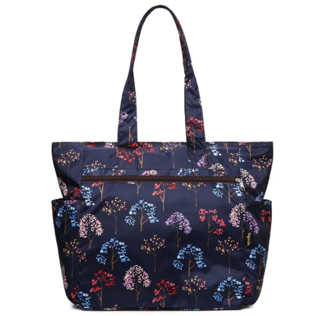 Women Tote Bag Large Capacity Beach Bags Ladies Zipper Multi Pockets Handbag