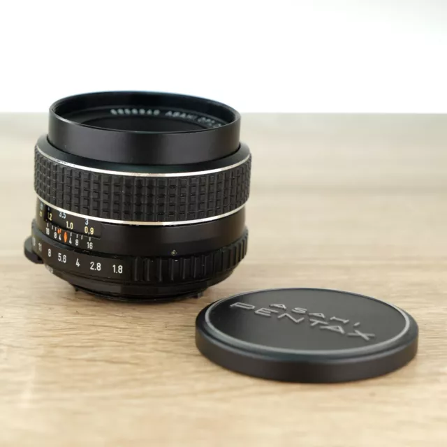 Asahi Pentax SMC Takumar 55mm f/1.8mm Prime Portrait Lens - M42 Mount