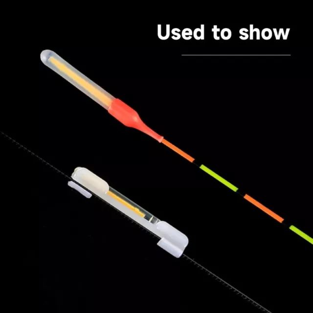 50Pcs Fishing Fluorescent Light Stick Night Fishing Small Glow Sticks Lightstick 3