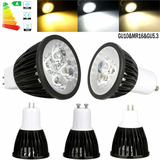 GU10 MR16 GU5.3 Dimmable LED Spotlight Ampoules Maison 220V Lampe 3W 6W 9W 10W