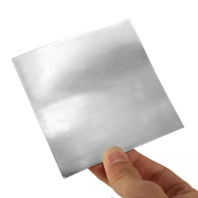 1/5pcs 99.9% High Purity Pure Zinc Zn Sheet Plate Metal Foil for Science Lab New