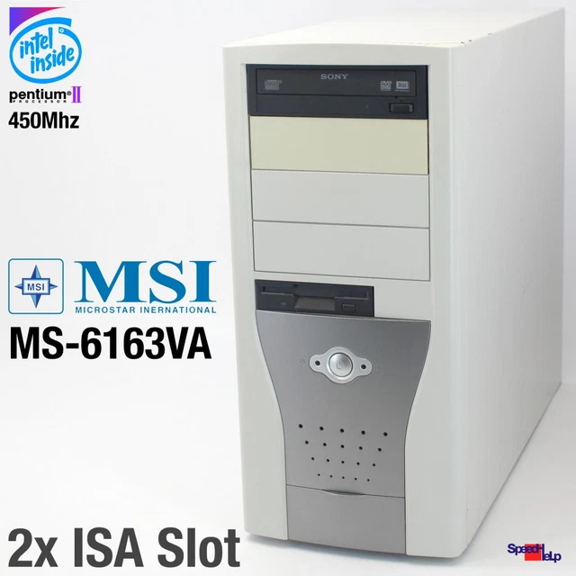 2x Isa Ranura New Media NMC-5VM5XS 2GB SSD Computadora PC Cyrix 6x86 MX