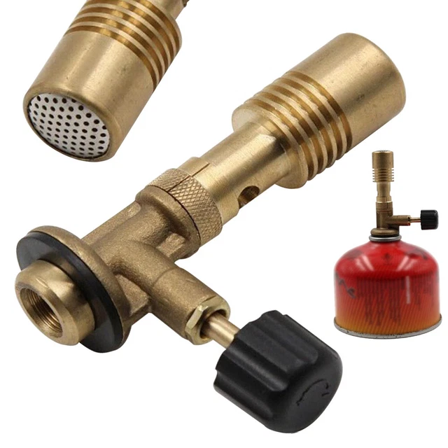 PORTABLE CAMPING PROPANE Bunsen Burner Dentists School Laboratory Gas