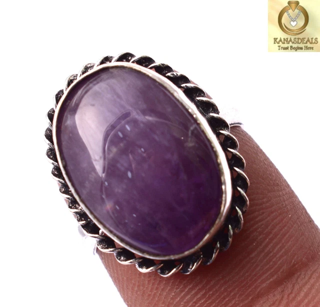 Amethyst Plated Ring Superb Jewellery 5 GM Value-Priced @1.99-68654
