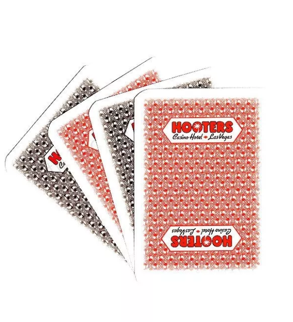 Casino Playing Cards - Hooters Hotel Las Vegas NV 2 Used Decks *