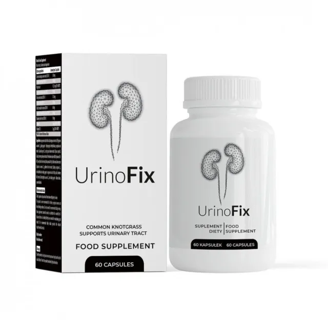 UrinoFix : renouée, citrouille, chiendent, prêle, verge d'or et vitamines...