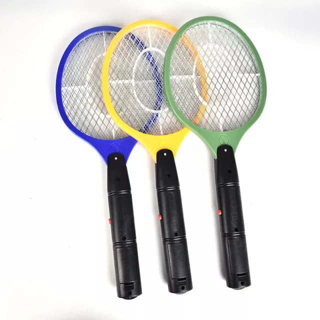 Electric Racket Mosquito Killer Bug Insect Zappers 1PC Fly Swat Swatter Pe F. 2