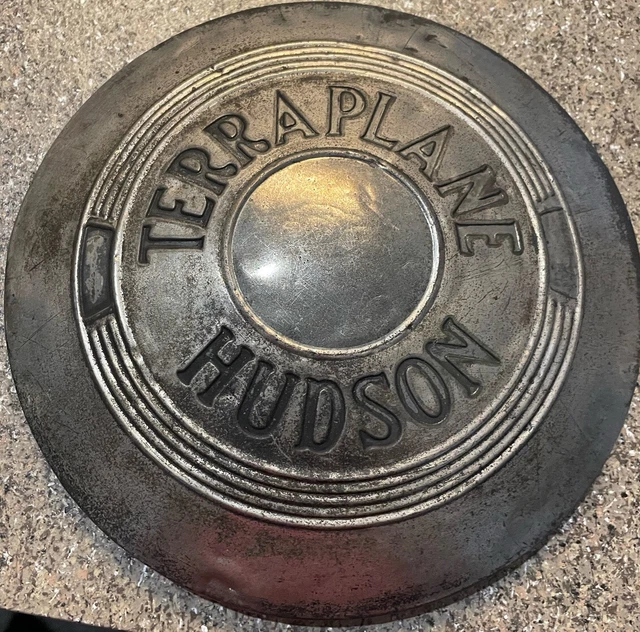 1937 Terraplane Hudson Hubcap