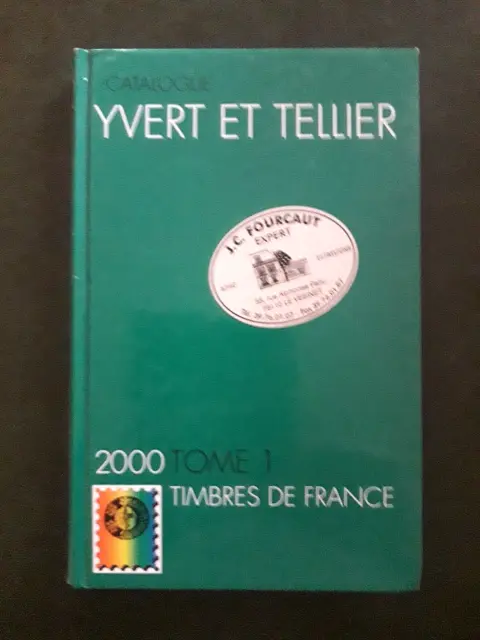 Catalogue Yvert Et Tellier 2000  Timbres De  France