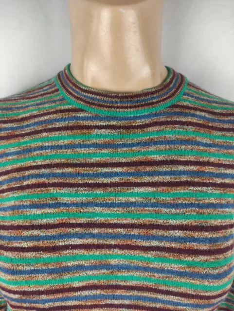 Missoni Sport Maglione Lana Donna Tg. 40 Wool Sweater Woman Italy Casual Vintage 2