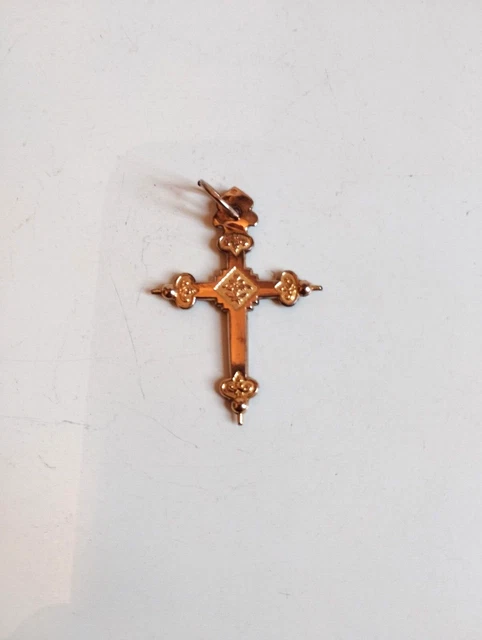 Pendentif Vintage Plaqué Or - Bijou D'Ancienne Bijouterie - Pièce Rare