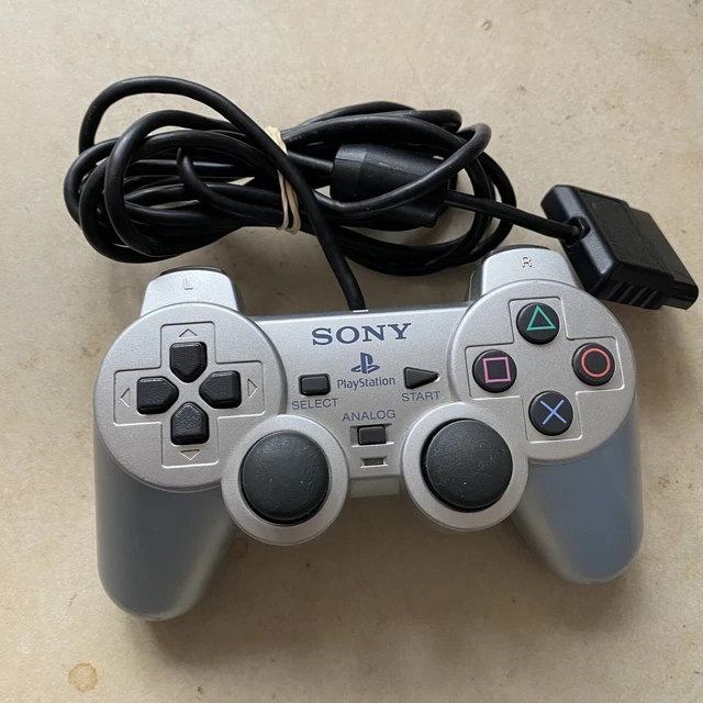 Console Sony PS2 Silver (SCPH-50004) PAL - Argentée + Manette + Câbles - Occasion