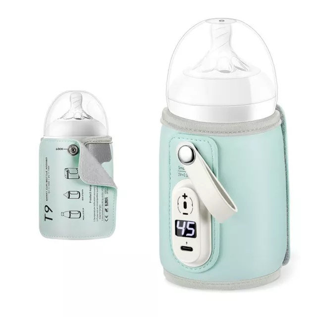 Warmer Bottle Tool Baby Milk Heat Keeper LED Display Bottles Warmers  Baby
