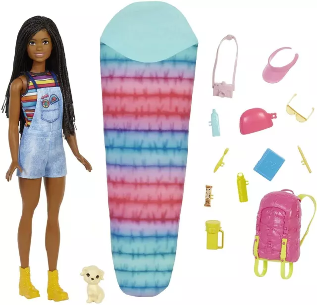 Barbie Camping Brooklyn With Puppy