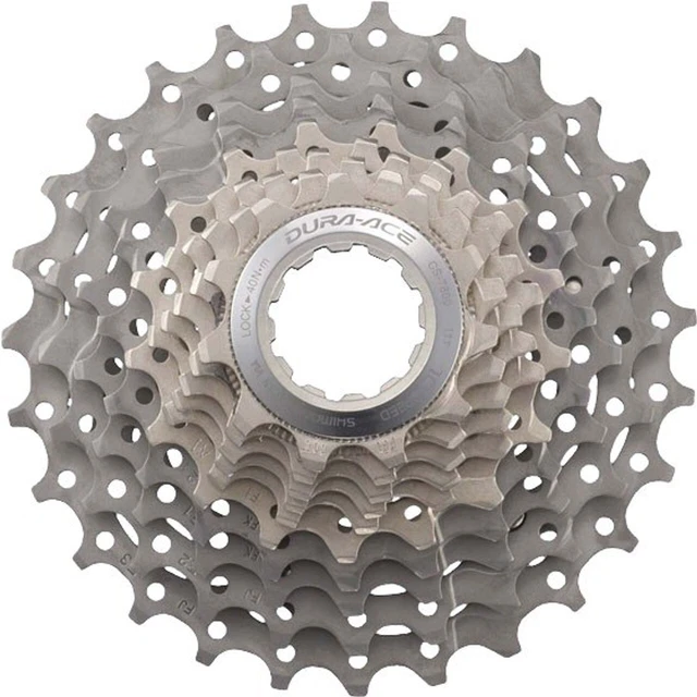 Deore CS-HG500 - Cassetta 10 Velocità Per Bici Da Strada, 11-25T / 11-28T / 11-32T / 11-34T / 11-36T, Tecnologia Hyperglide, Argento