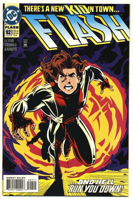 FLASH (Vol. 2) #92 VF, 1st app. Impulse, DC Comics 1994