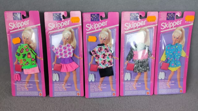 Barbie  Skipper Vestiti Accessori Anni 80 90 Mattel Fondi Di Magazzino