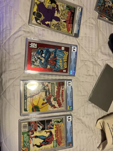 graded comics cgc. Amazing Spiderman Lot