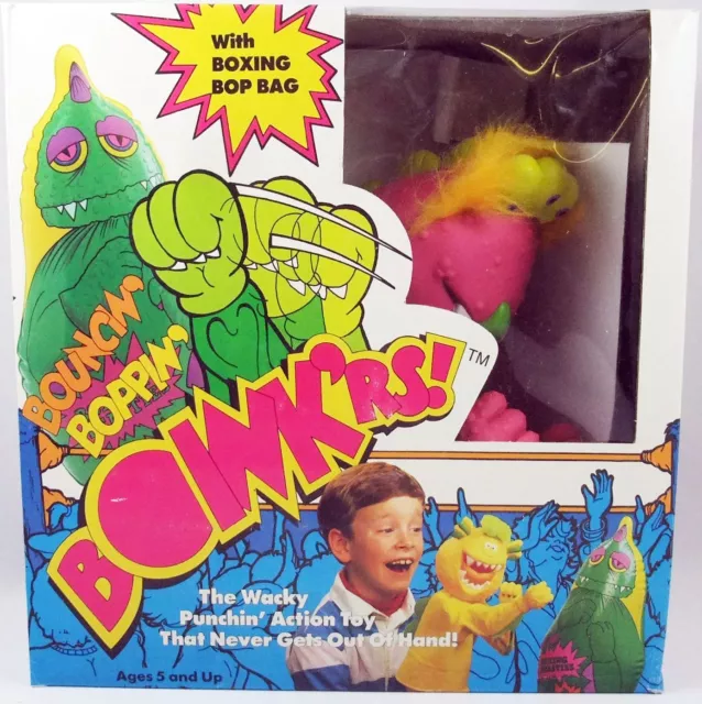 Boink'rs! - R. Rowdy Red - Marionnette Monstre Boxeur - Animal Fair, Inc. 1987