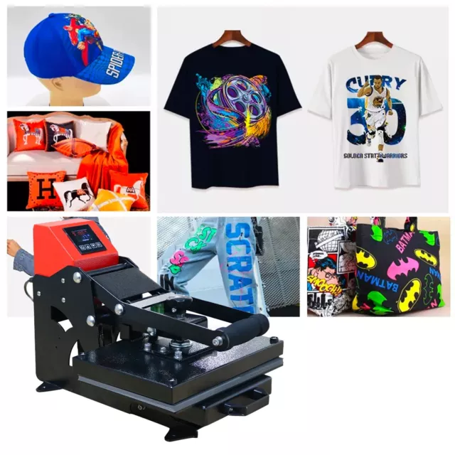 Microtec Clam Heat Press with Draw COS-HOBBY A4 Sublimation Press High Pressure 2