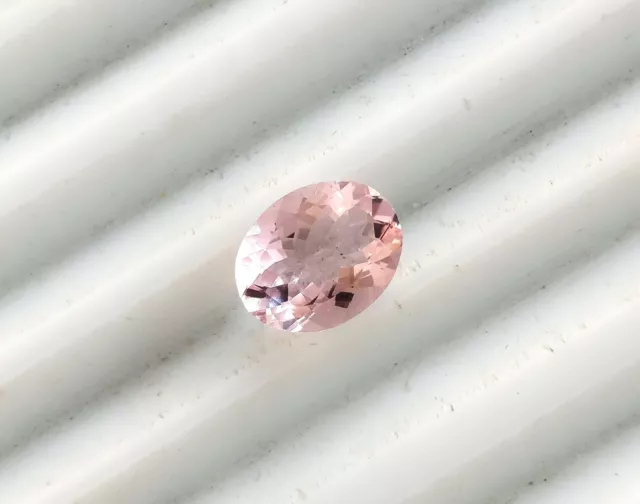 AAA+ Qualità Rosa Morganite 9x7 MM Taglio Ovale Naturale Gemma Perfetto Clean