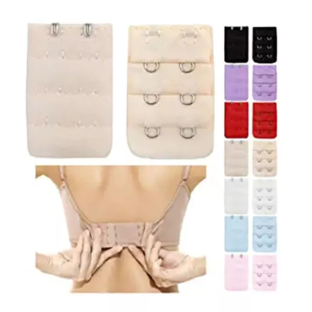 10PCS Women Bra Hooks Extender Strap Elastic Bra Extension Strap' Adjusta_dx