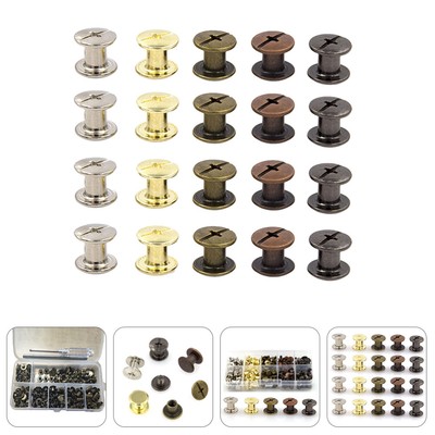 10pcs parti di decorazione a vite BORCHIE APPUNTITE A Cupola Rivet FUNGO 8/10/12/20mm 