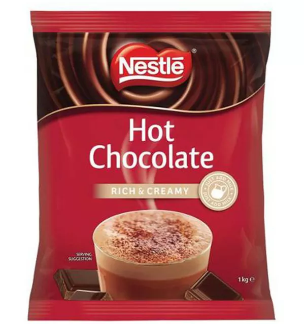 Nestle Rich And Creamy Hot Chocolate Soft Pack 1kg