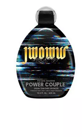 JWOWW Power Couple Dark Bronzer Tanning Lotion 13.5 Oz