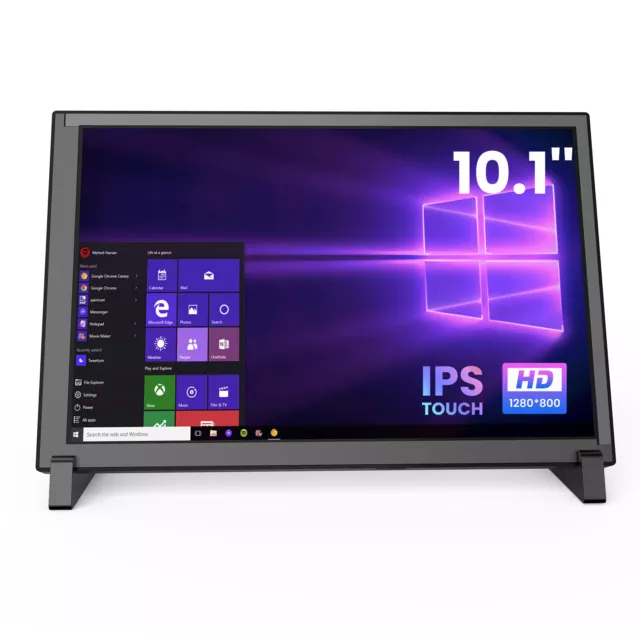10,1 Zoll kapazitiver Touchscreen Monitor 1280*800 HD IPS Display für Raspberry